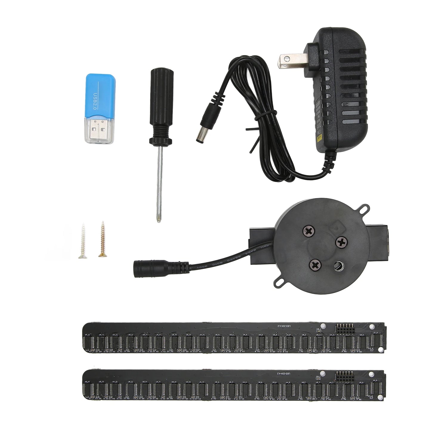 3D Hologram Fan 16.5In 2000X224 Wifi 3D Projector with 224 LED Light Beads for Business Store Advertising 100β240V